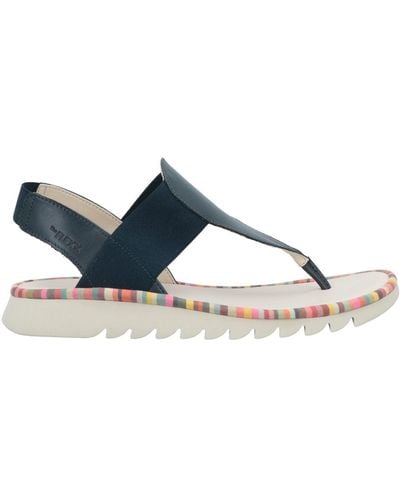 The Flexx Toe Strap Sandals - Blue