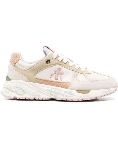 Premiata Zapatillas Mased con cordones - Blanco