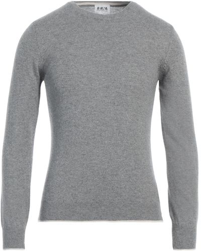 Berna Sweater Polyamide, Wool, Viscose, Cashmere - Gray