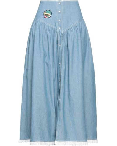 Manoush Denim Skirt - Blue