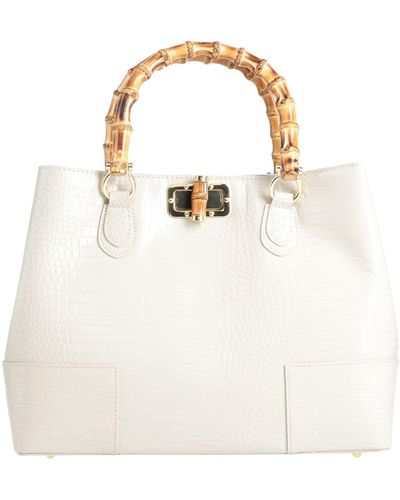 Laura Di Maggio Handbag Soft Leather - White