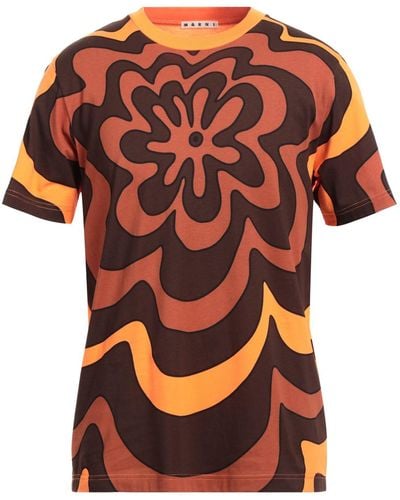 Marni T-shirts - Orange