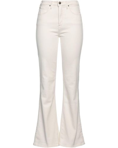 Lee Jeans Denim Trousers - White