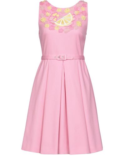 Boutique Moschino Mini Dress - Pink