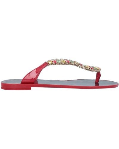 Dolce & Gabbana Crystal-embellished Sandals - Multicolor