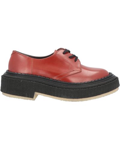 Adieu Lace-up Shoes - Red