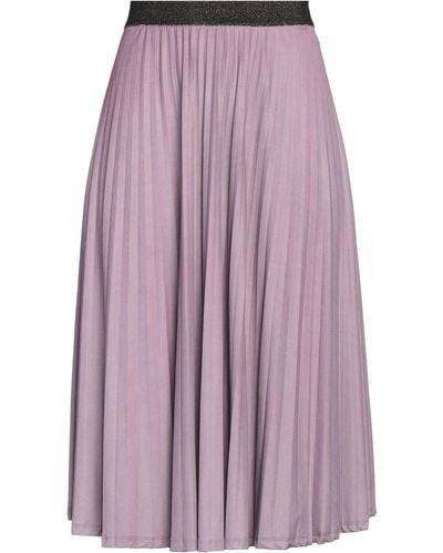 iBlues Midi Skirt Polyester, Elastane - Purple