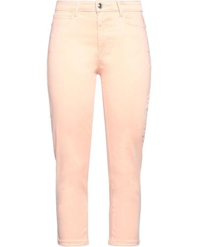 Guess Cropped Trousers - Natural