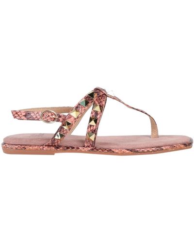 ALMA BLUE Thong Sandal - Pink
