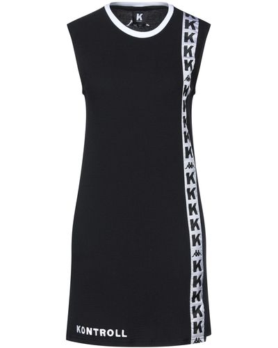 Kappa Short Dress - Black