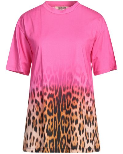 Roberto Cavalli T-shirts - Pink
