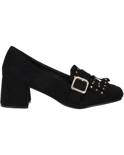 Sexy Woman Loafers - Black
