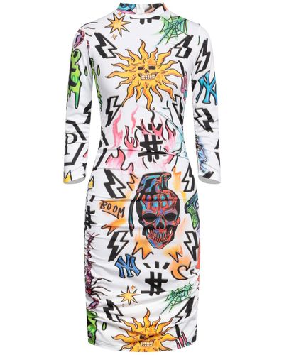 Philipp Plein Mini Dress - White