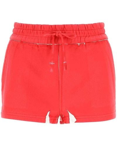 Miu Miu Shorts & Bermudashorts - Rot