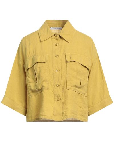 Caractere Acid Shirt Linen - Yellow