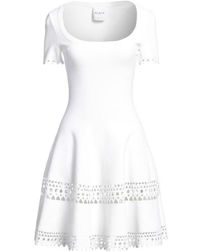 Alaïa Mini Dress - White