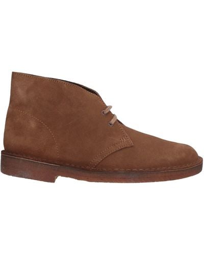 Clarks Ankle Boots - Brown