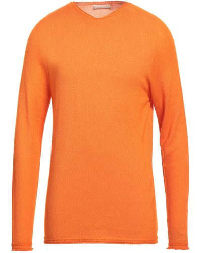 120% Lino Pullover - Arancione