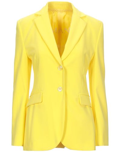 Ermanno Scervino Suit Jacket - Yellow