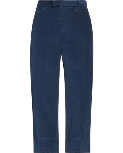 The Gigi Cropped Trousers - Blue