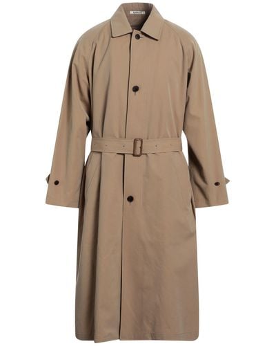 AURALEE Overcoat & Trench Coat - Natural