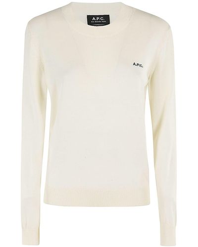 A.P.C. Pullover - Blanc