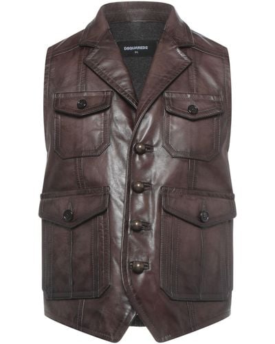 DSquared² Waistcoat - Brown