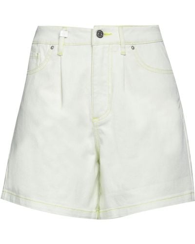 Armani Exchange Denim Shorts - White