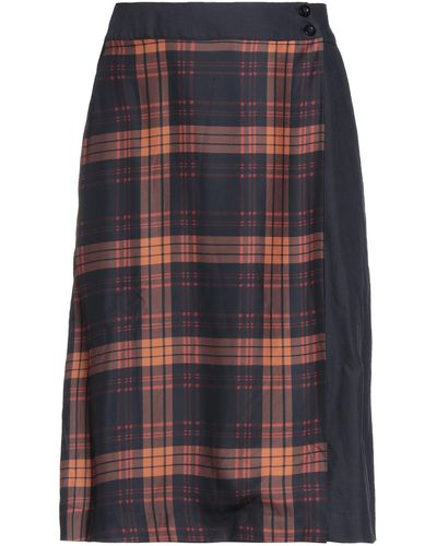 Fred Perry Midi Skirt - Blue