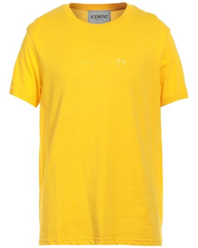 Iceberg T-Shirt Cotton - Yellow