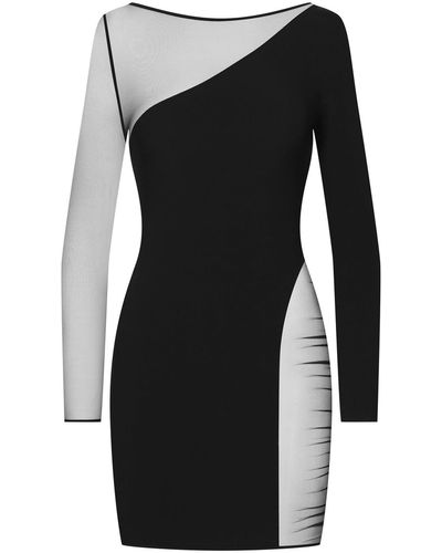 Maison Close Mini-Kleid - Schwarz