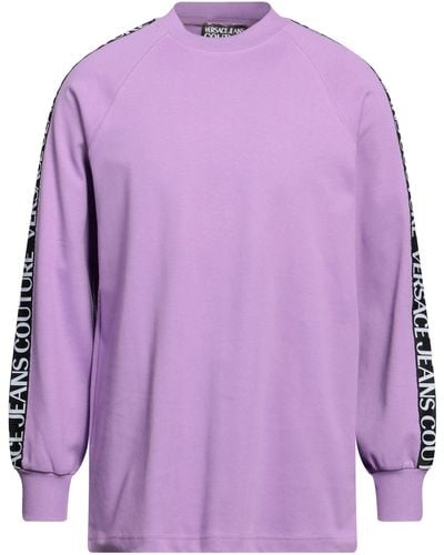 Versace Sweatshirt Cotton, Elastane - Purple