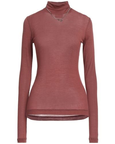 DIESEL Rollkragenpullover - Rot