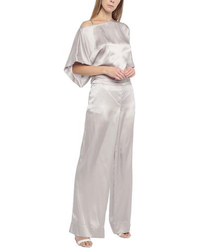 DSquared² Light Jumpsuit Silk - White