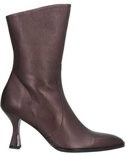 Ras Ankle Boots - Brown