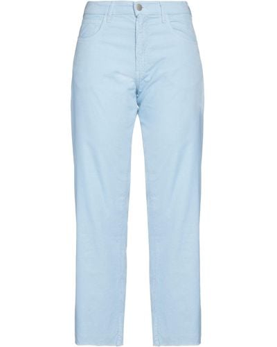 Massimo Alba Cropped Pants - Blue