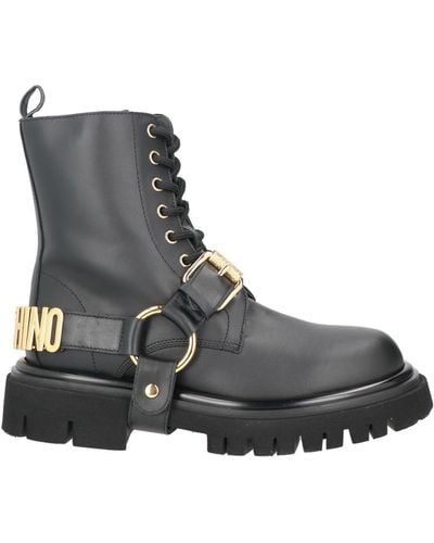 Moschino Ankle Boots - Black