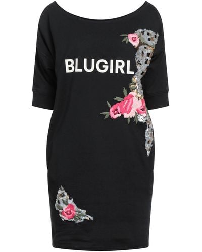 Blugirl Blumarine Mini-Kleid - Schwarz