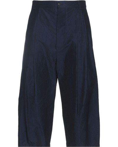 Giorgio Armani Cropped Pants - Blue