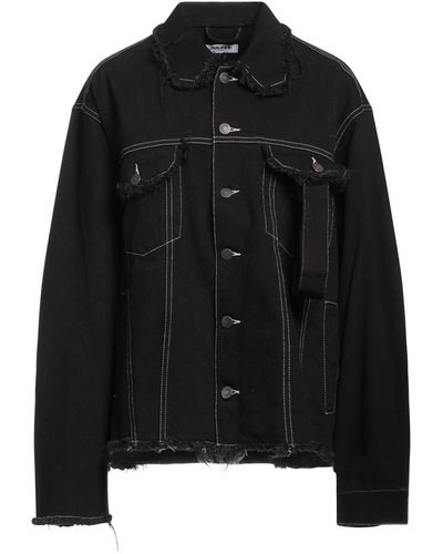 Julfer Manteau en jean - Noir