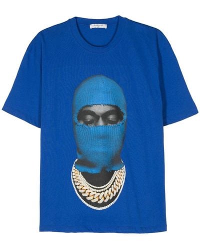 ih nom uh nit T-shirt - Blu