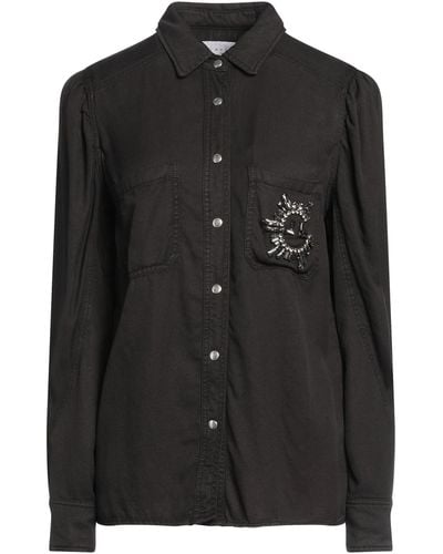 Gaelle Paris Denim Shirt - Black