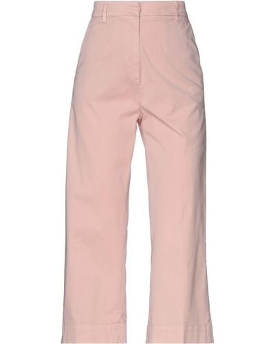 Barba Napoli Cropped Trousers - Pink