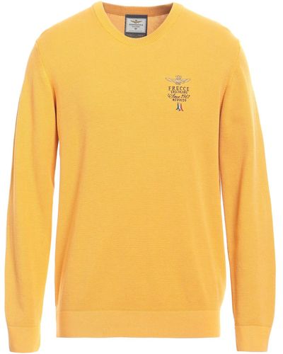 Aeronautica Militare Sweater Cotton, Lyocell - Yellow