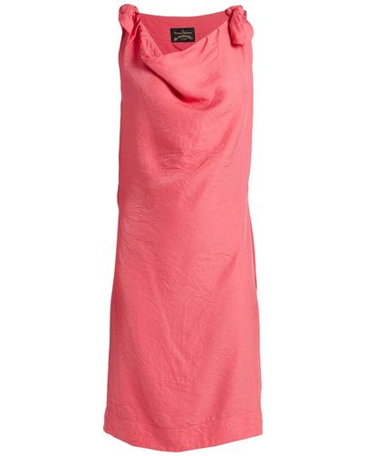 Vivienne Westwood Anglomania Midi Dress - Pink