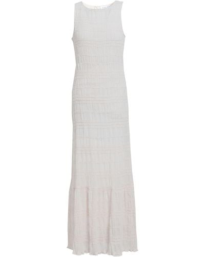 Vila Langes Kleid - Weiß