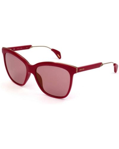 Police Sonnenbrille - Rot