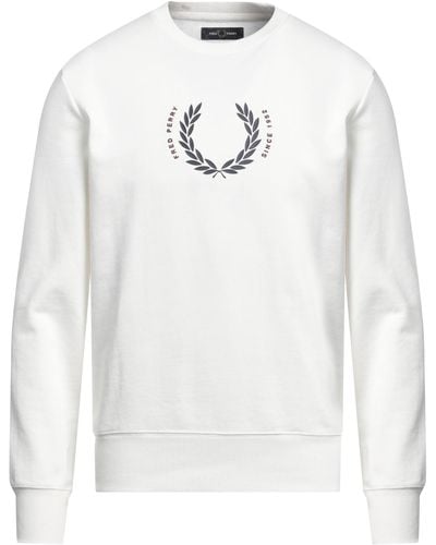 Fred Perry Sweat-shirt - Blanc