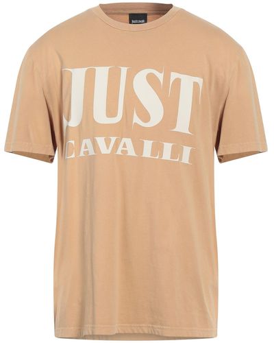 Just Cavalli T-shirts - Natur