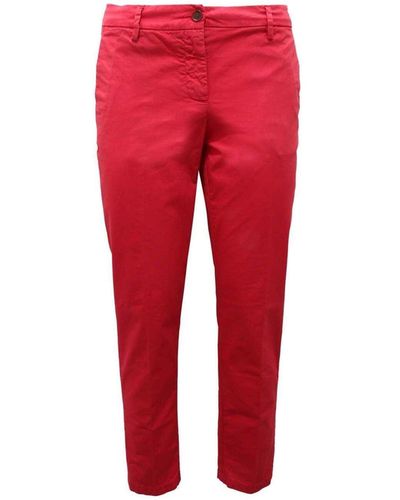 White Sand Pantaloni Jeans - Rosso